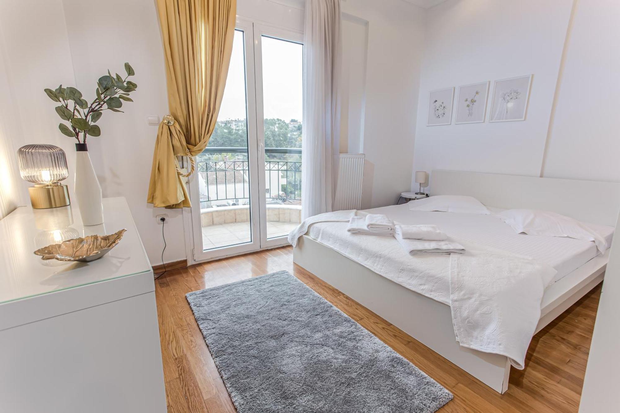 Celestial Garden-Thessaloniki'S Modern, Eclectic Penthouse With An Amazing View And Veranda Ngoại thất bức ảnh