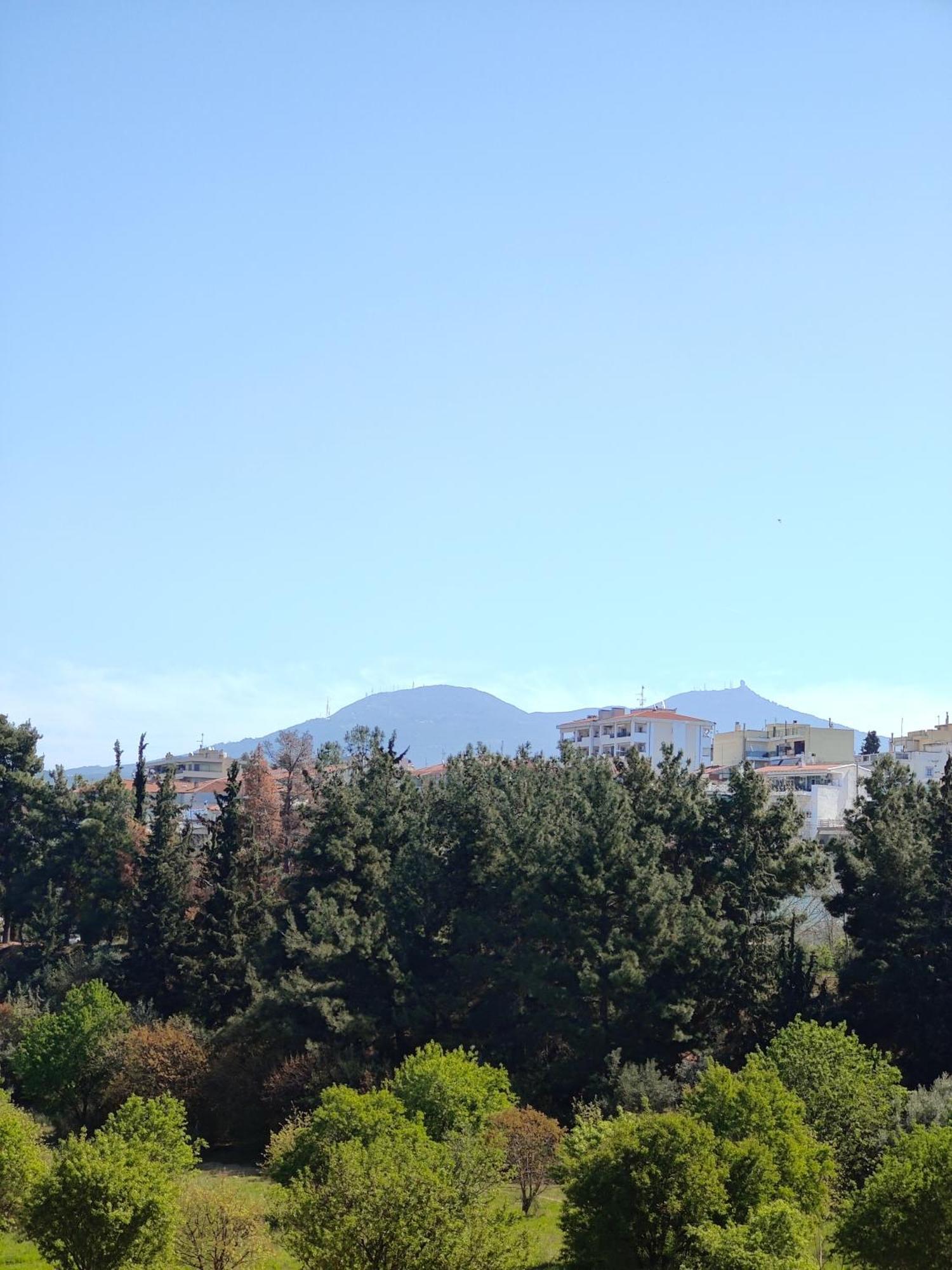 Celestial Garden-Thessaloniki'S Modern, Eclectic Penthouse With An Amazing View And Veranda Ngoại thất bức ảnh