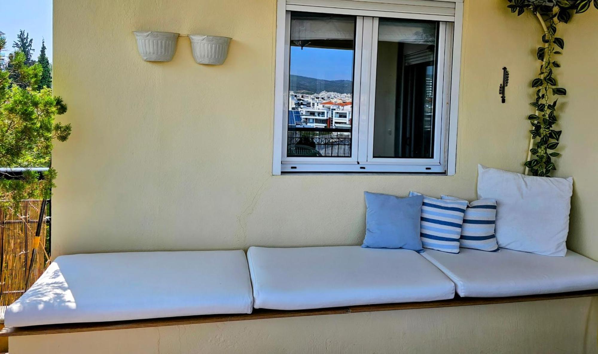 Celestial Garden-Thessaloniki'S Modern, Eclectic Penthouse With An Amazing View And Veranda Ngoại thất bức ảnh